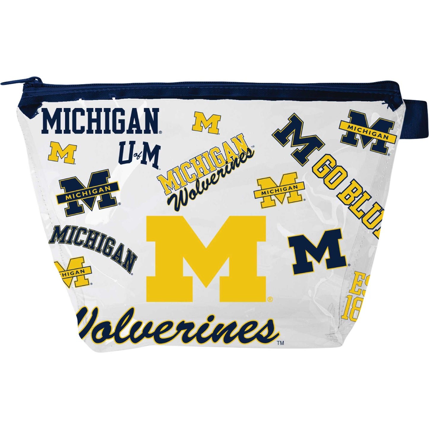 Women's Michigan Wolverines Medley Cosmetic Purse Pouch