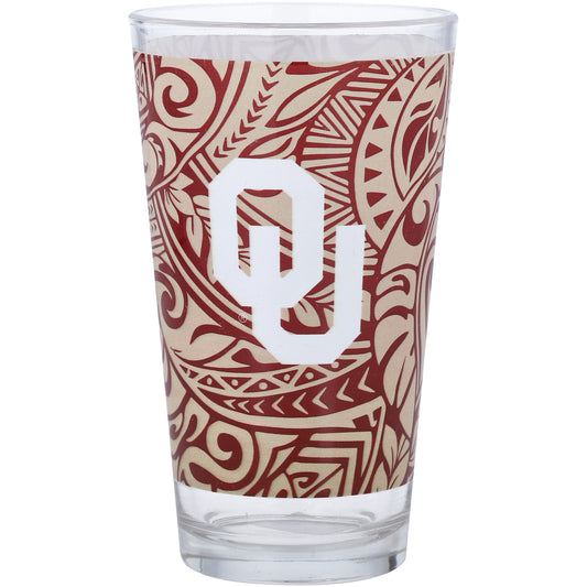 Oklahoma Sooners 16oz. Ohana Pint Glass