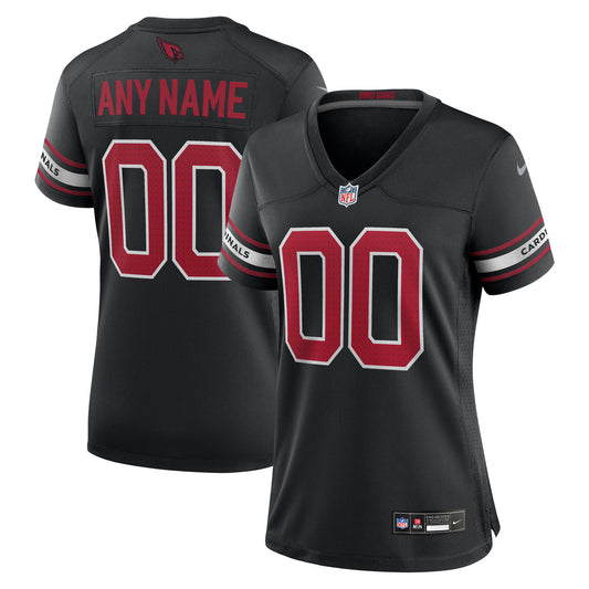 Women's Nike Black Arizona Cardinals Alternate Custom Game Jersey