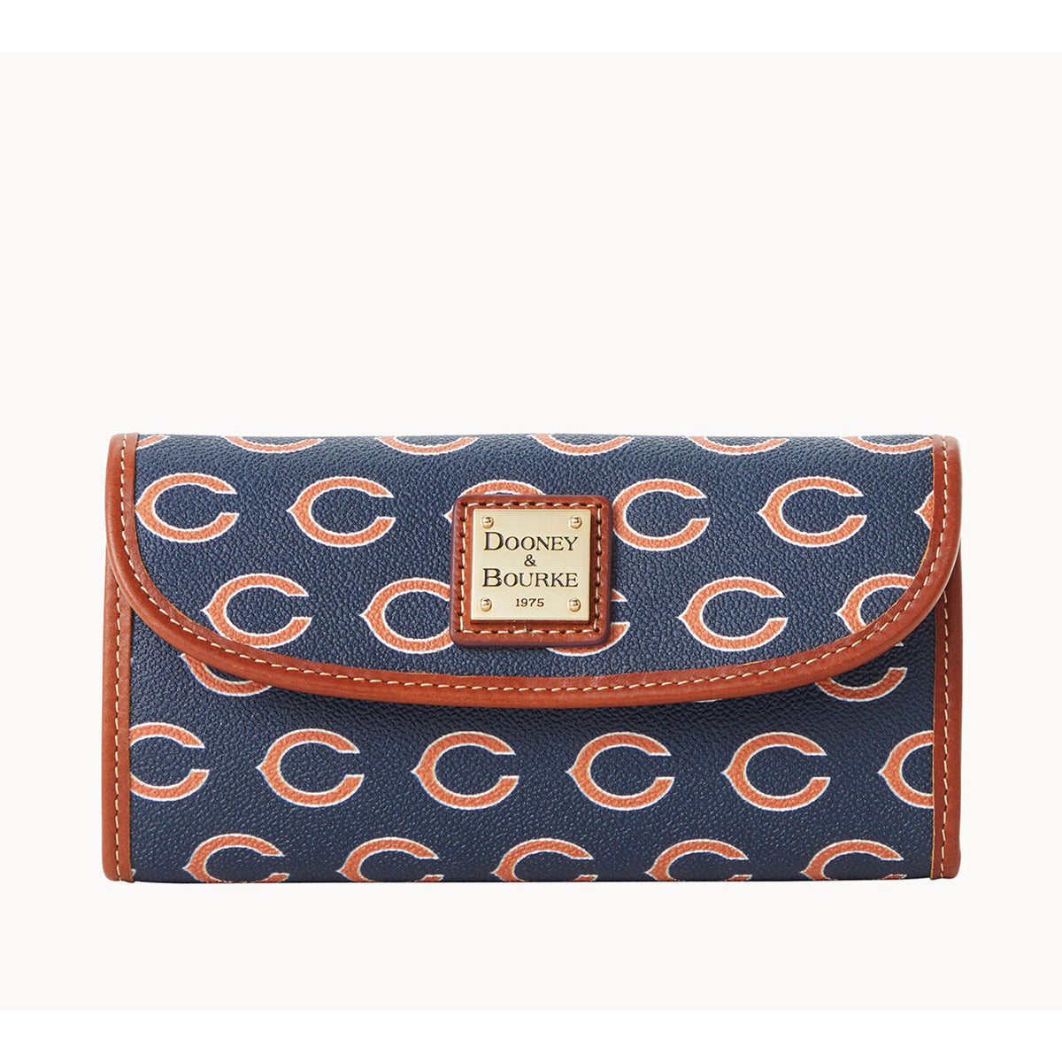 Women's Dooney & Bourke Chicago Bears Team Color Continental Clutch