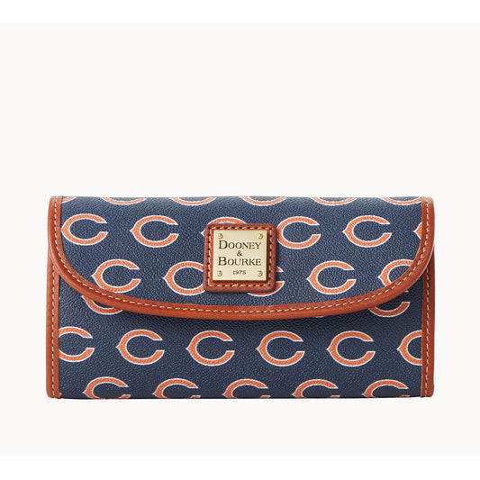 Women's Dooney & Bourke Chicago Bears Team Color Continental Clutch