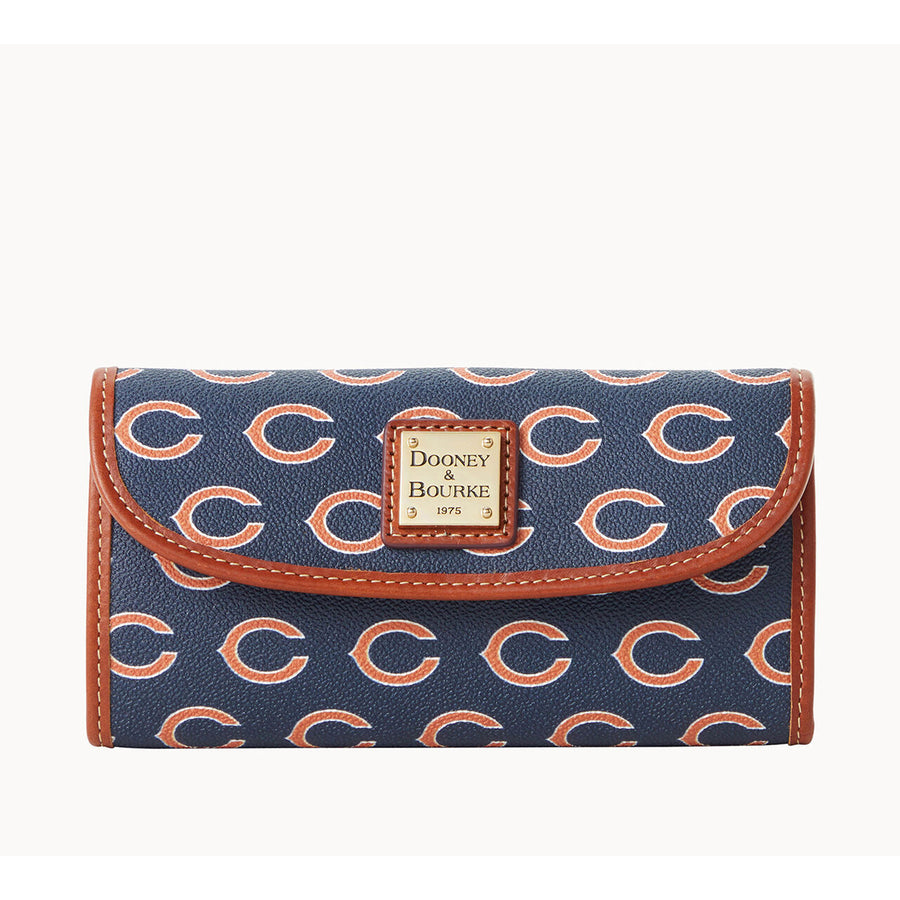 Women's Dooney & Bourke Chicago Bears Team Color Continental Clutch