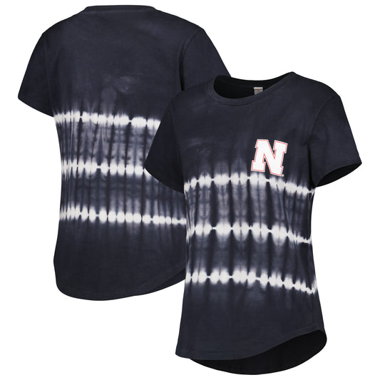 Women's Black Nebraska Huskers Brisk T-Shirt