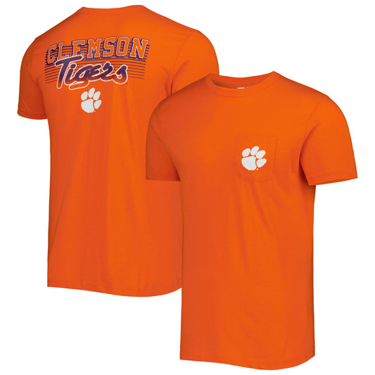 Men's Russell Orange Clemson Tigers Athletic Fit Team T-Shirt