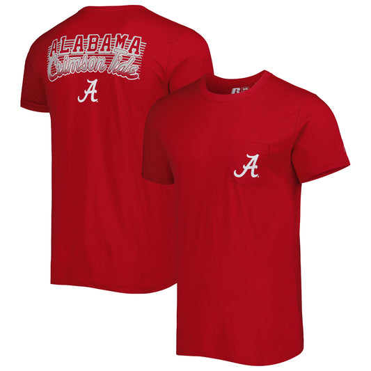 Men's Russell Crimson Alabama Crimson Tide Athletic Fit Team T-Shirt