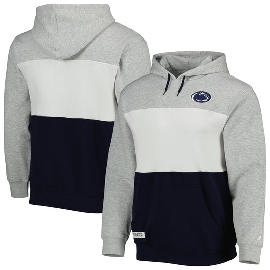 Men's Russell Heather Gray Penn State Nittany Lions Classic Pullover Hoodie