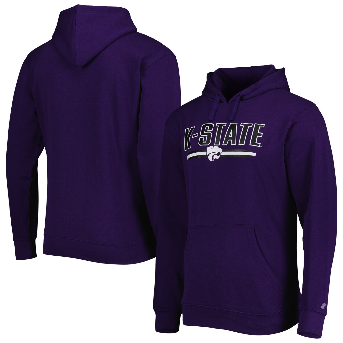 Men's Russell Purple Kansas State Wildcats Pullover Hoodie