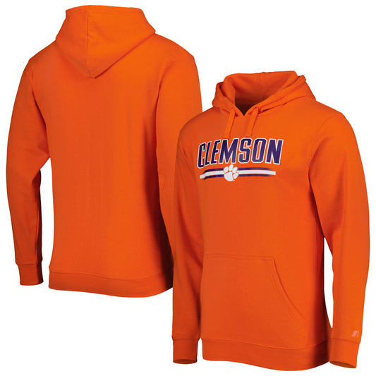 Men's Russell Orange Clemson Tigers Pullover Hoodie