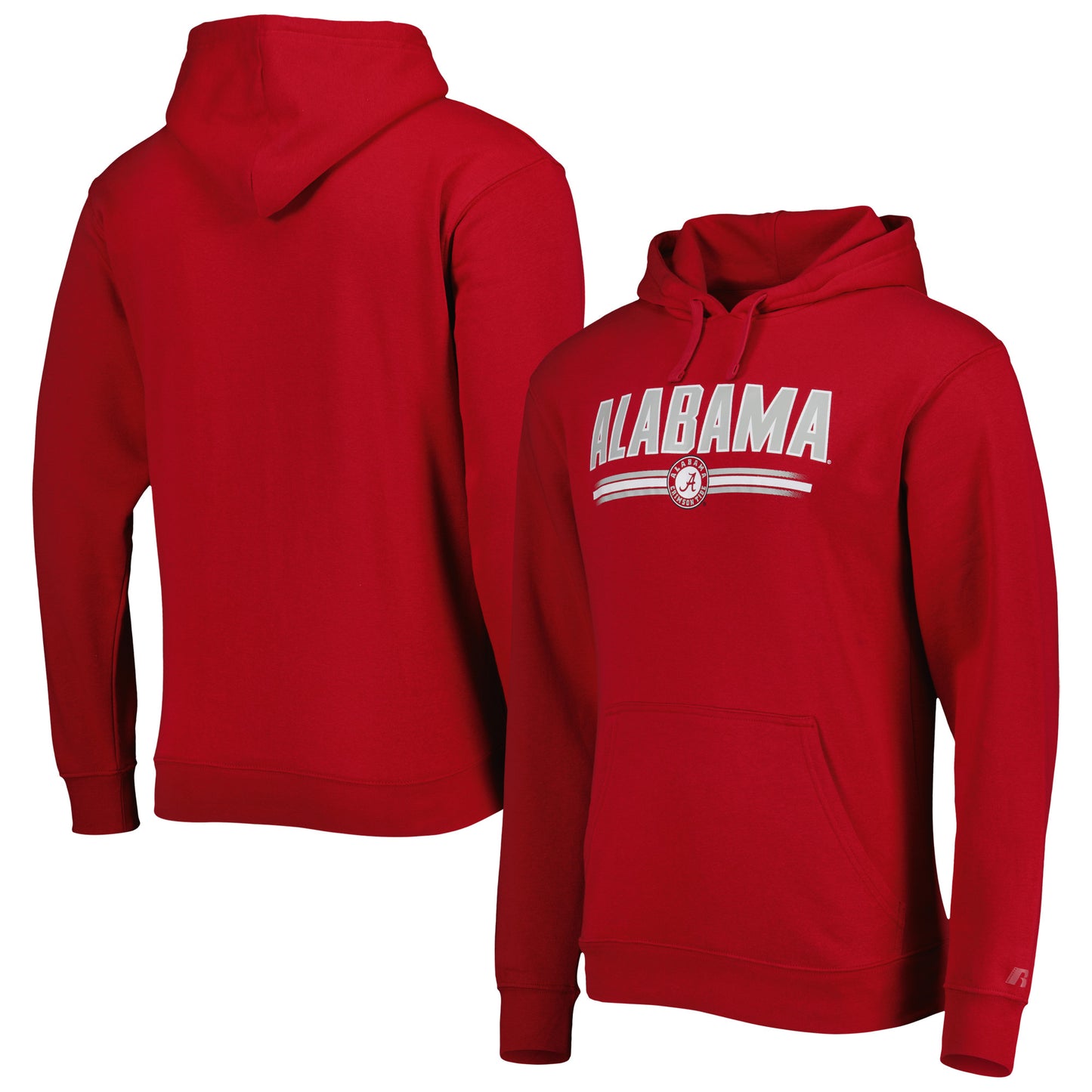 Men's Russell Crimson Alabama Crimson Tide Pullover Hoodie
