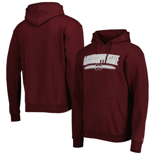 Men's Russell Maroon Mississippi State Bulldogs Pullover Hoodie