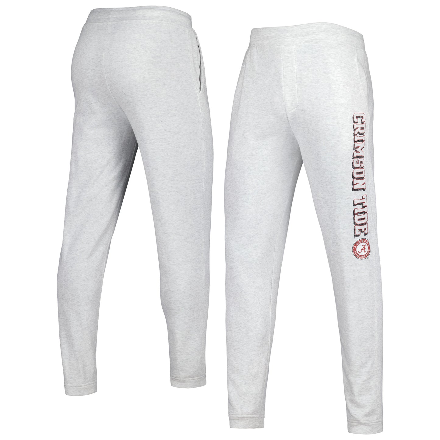 Men's Alabama Crimson Tide Russell Gray Pull On Lounge Pants