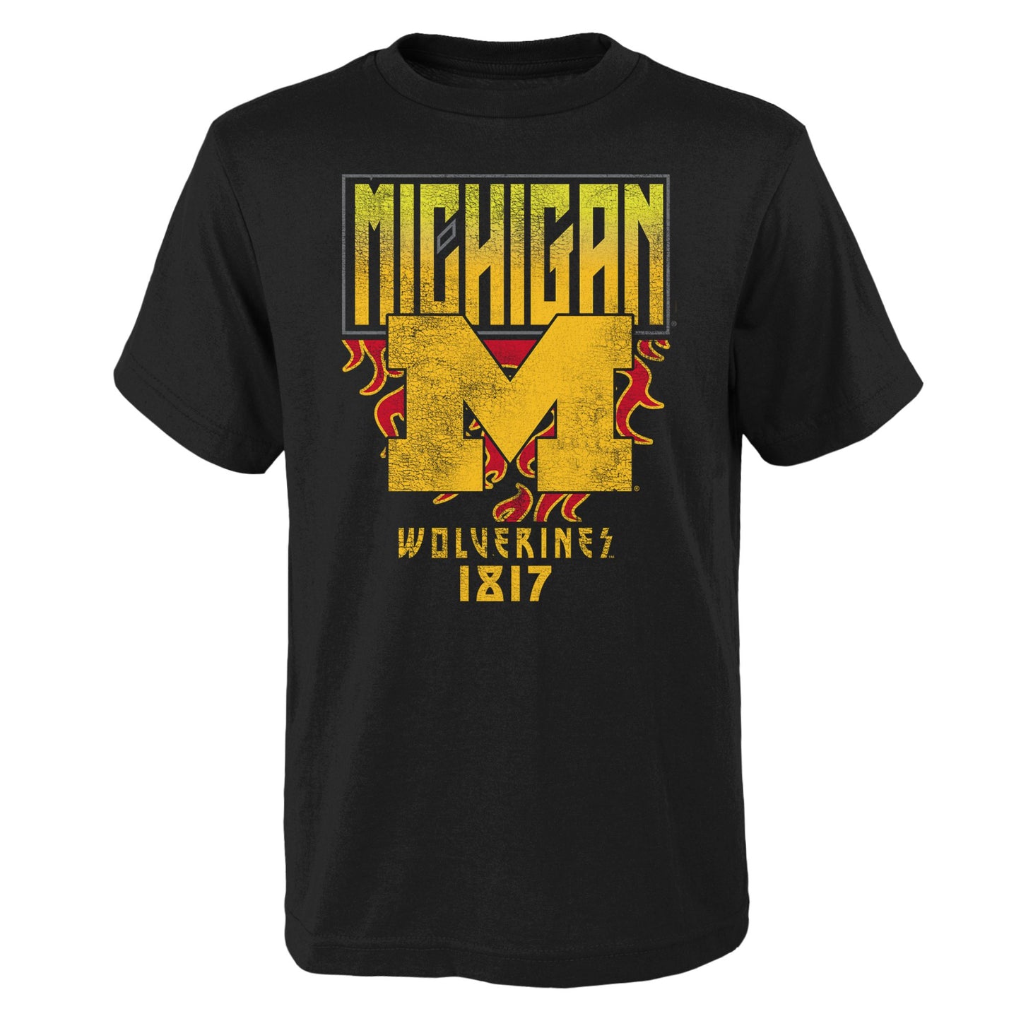 Youth Black Michigan Wolverines The Legend T-Shirt