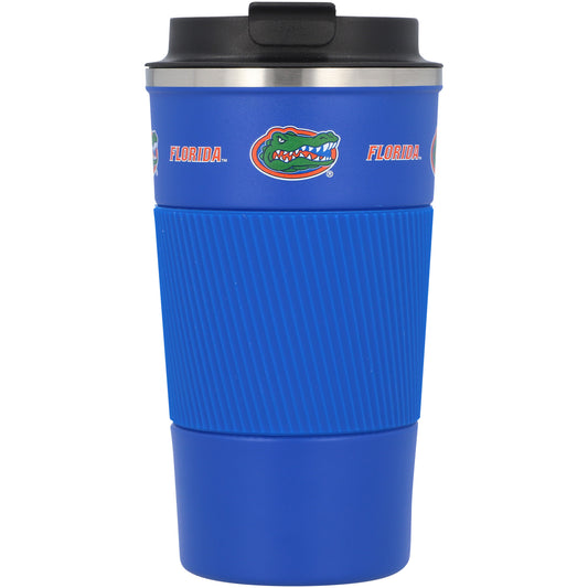 Florida Gators 18oz Coffee Tumbler with Silicone Grip