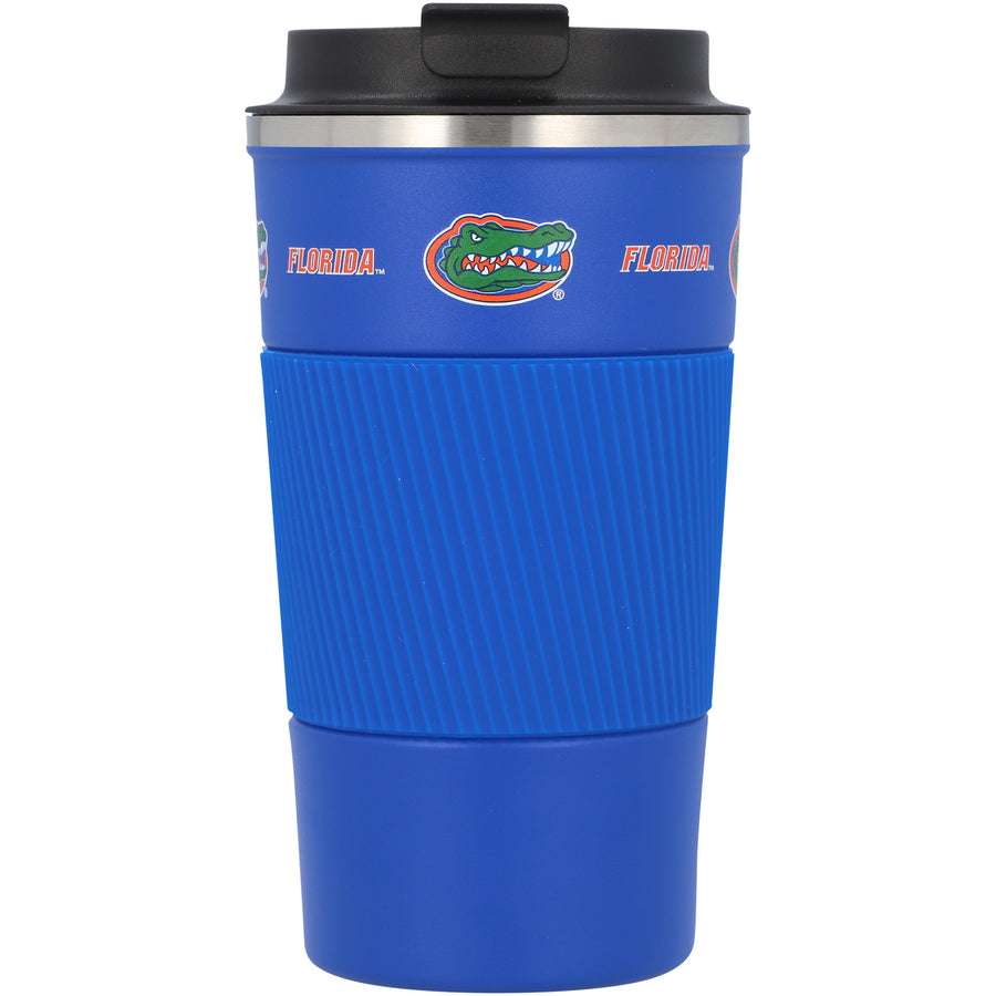 Florida Gators 18oz Coffee Tumbler with Silicone Grip