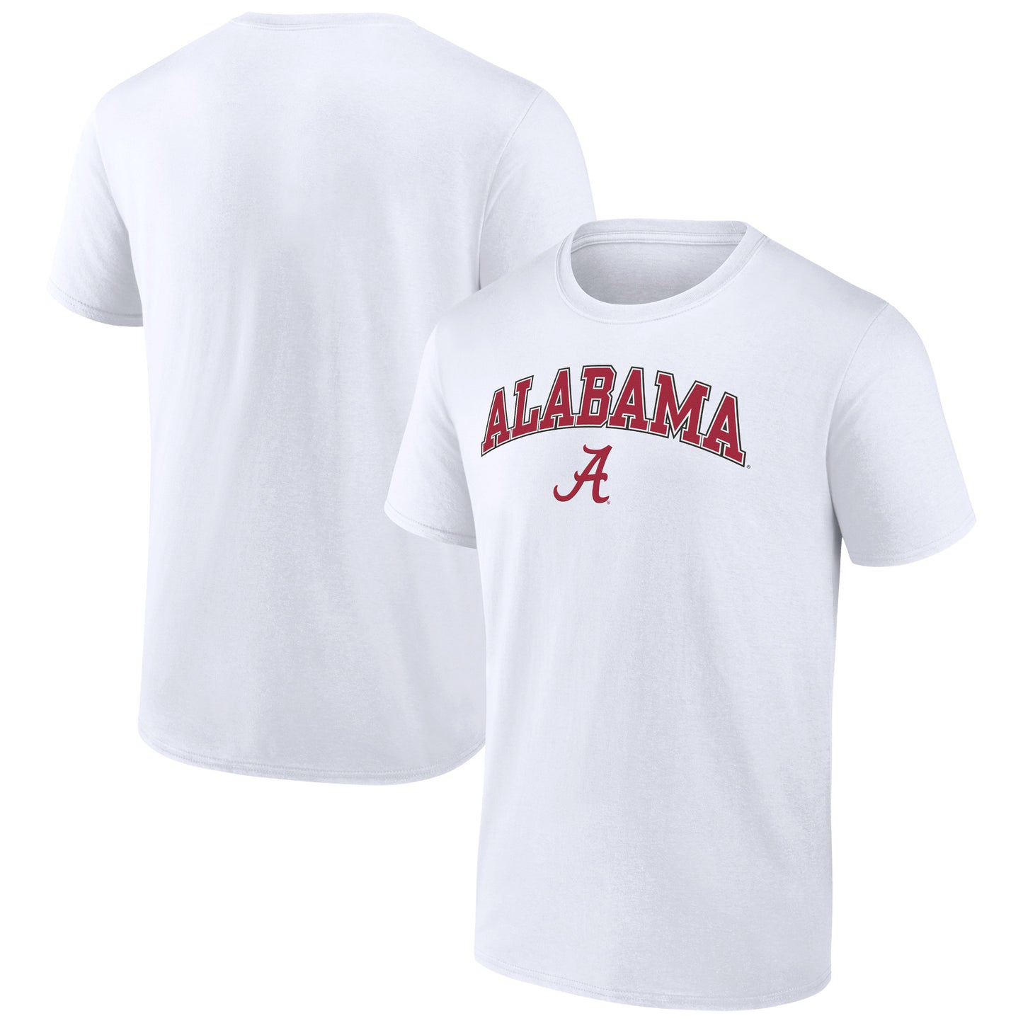 Men's Fanatics White Alabama Crimson Tide Campus T-Shirt