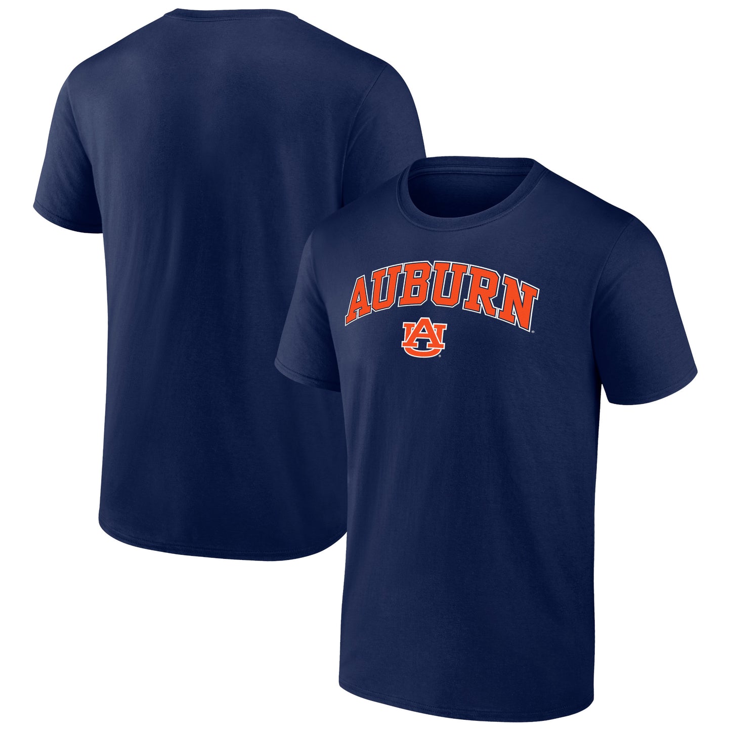 Men's Fanatics Navy Auburn Tigers Campus T-Shirt