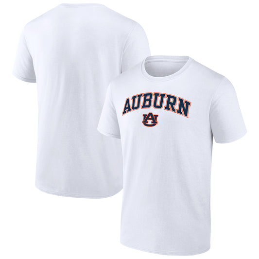 Men's Fanatics White Auburn Tigers Campus T-Shirt