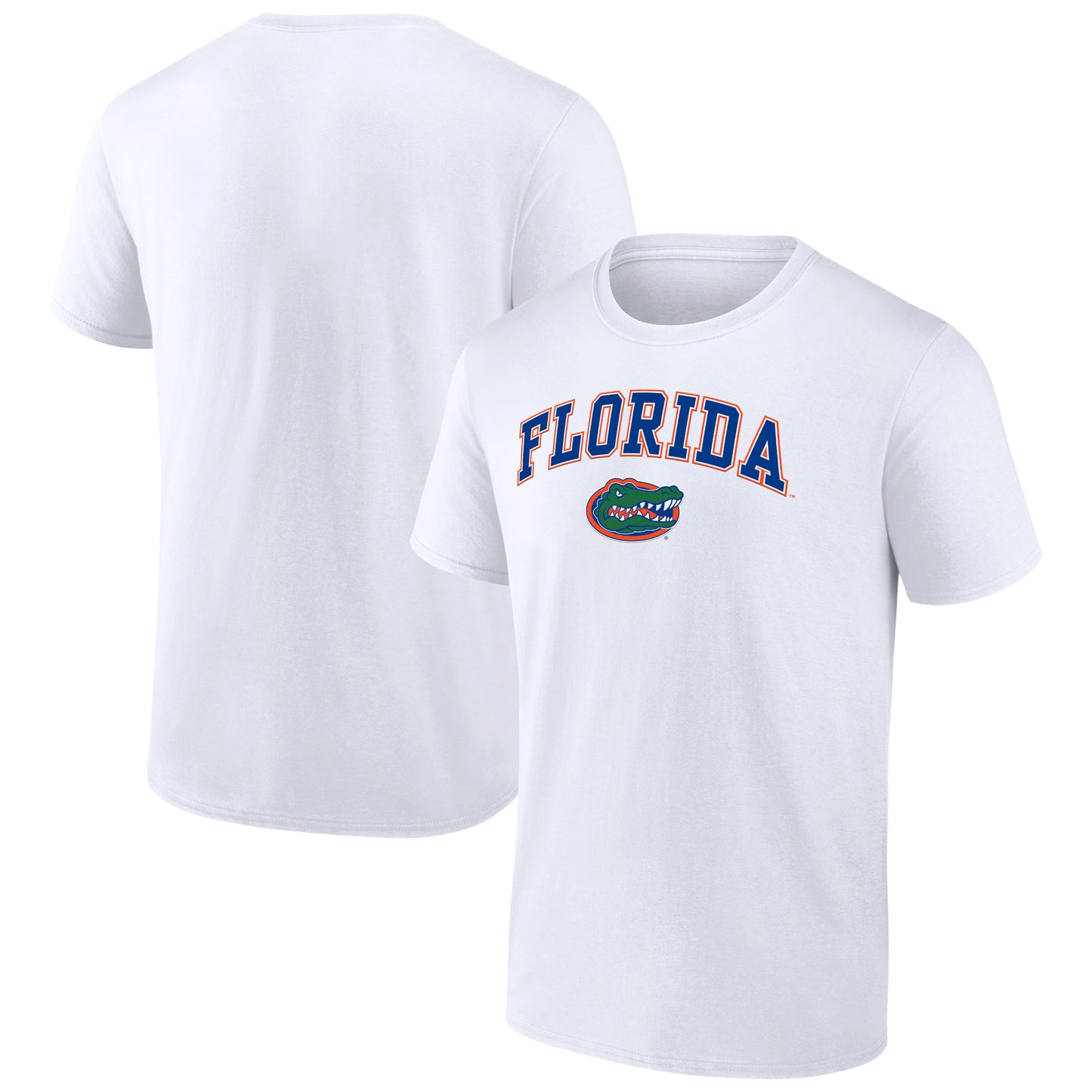 Men's Fanatics White Florida Gators Campus T-Shirt