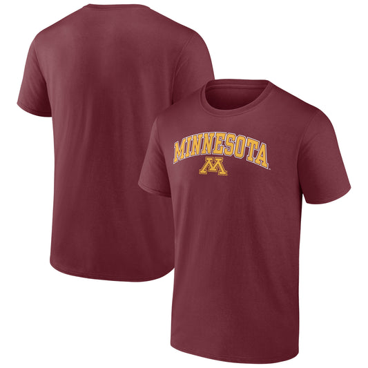 Men's Fanatics Maroon Minnesota Golden Gophers Campus T-Shirt