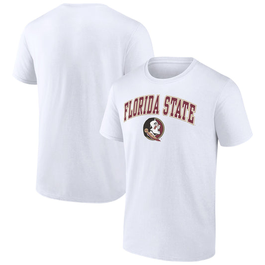 Men's Fanatics White Florida State Seminoles Campus T-Shirt