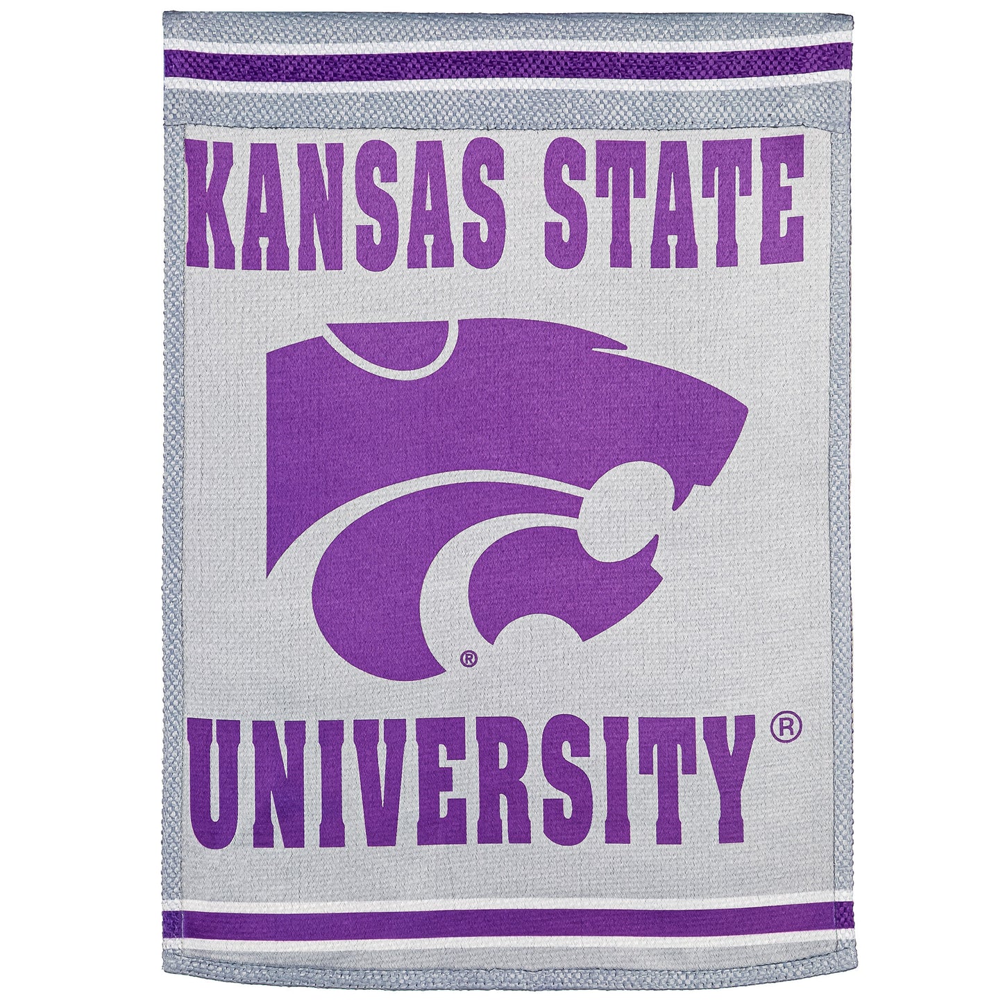 Kansas State Wildcats 28" x 44" Double-Sided Embossed Suede House Flag