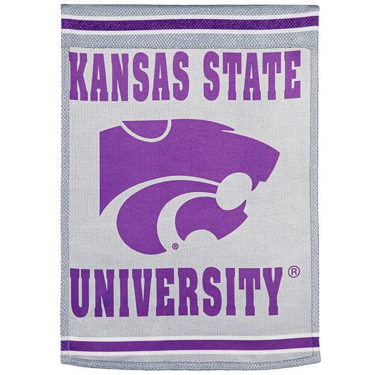 Kansas State Wildcats 28" x 44" Double-Sided Embossed Suede House Flag