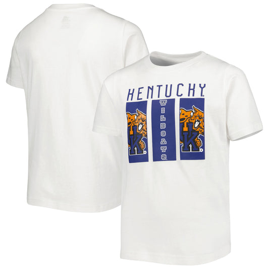 Youth White Kentucky Wildcats T-Shirt