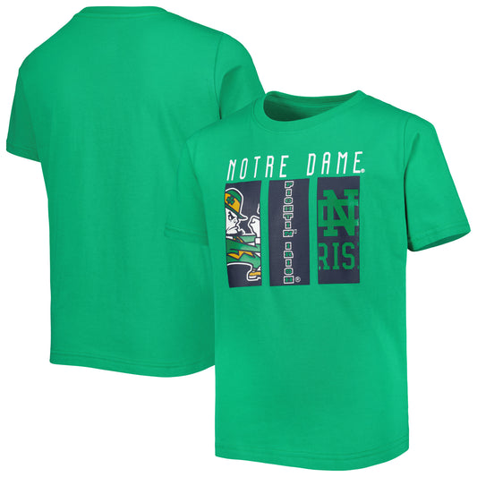 Youth Green Notre Dame Fighting Irish T-Shirt