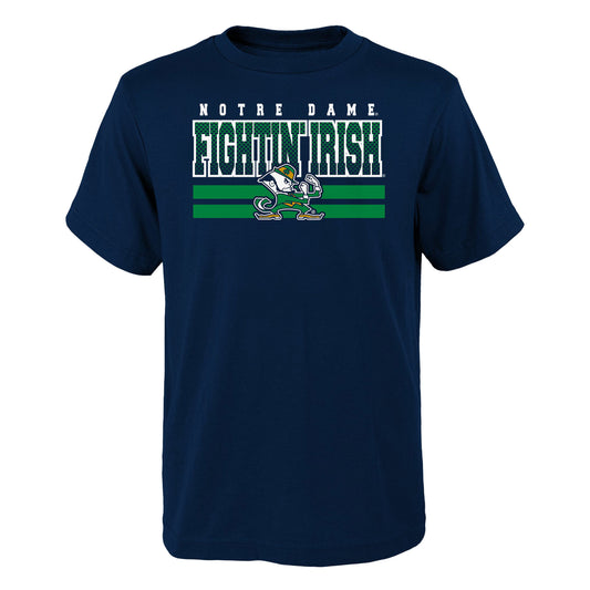 Youth Navy Notre Dame Fighting Irish T-Shirt