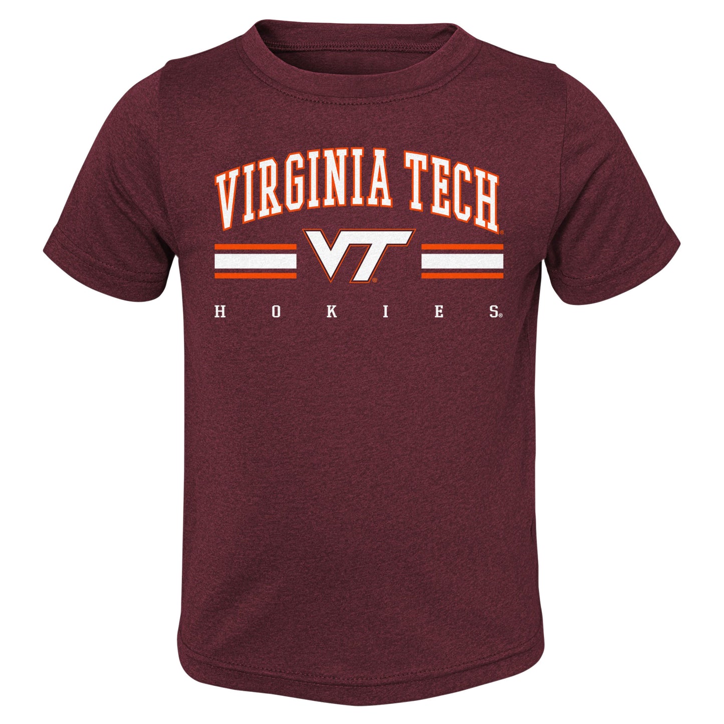 Youth Maroon Virginia Tech Hokies Melange T-Shirt