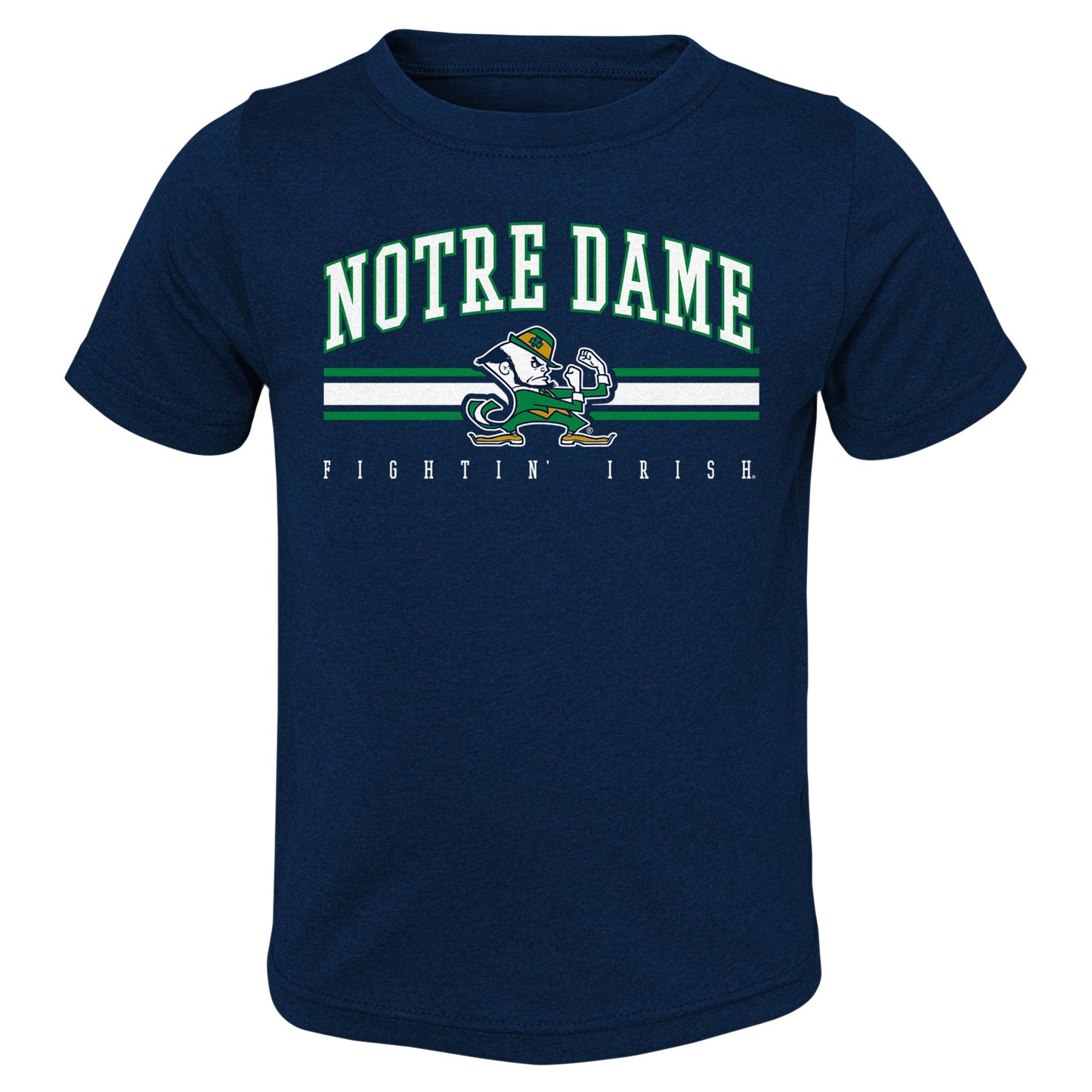 Youth Navy Notre Dame Fighting Irish Melange T-Shirt