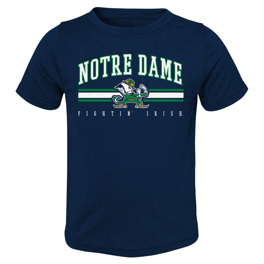 Youth Navy Notre Dame Fighting Irish Melange T-Shirt