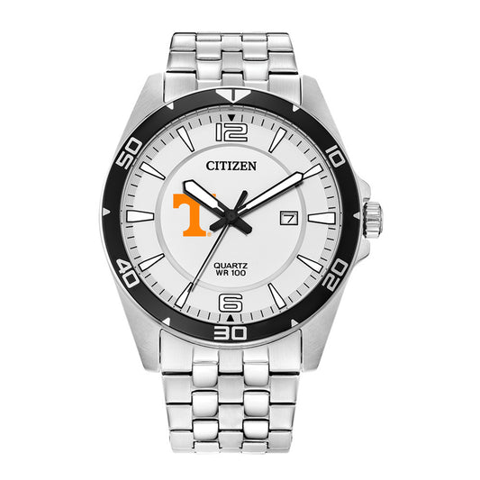 Men's Tennessee Volunteers Citizen Quartz Stainless Steel Watch