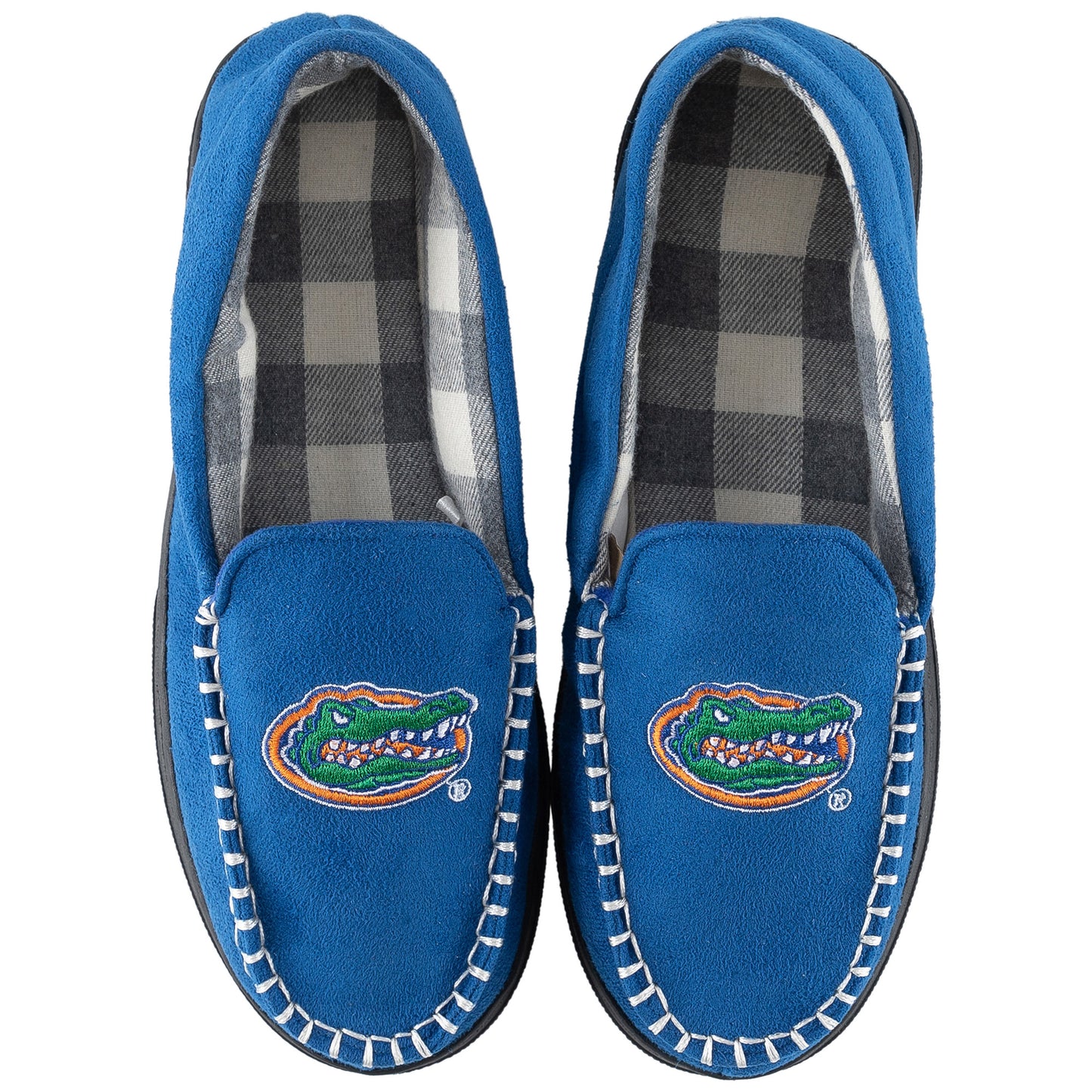 Men's ZooZatz Florida Gators Flannel Moccasin Slippers
