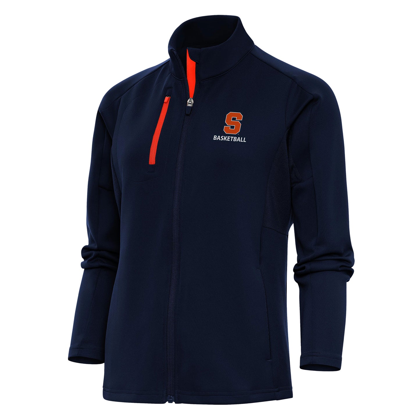 Women's Antigua  Navy Syracuse Orange Basketball Generation Full-Zip Jacket