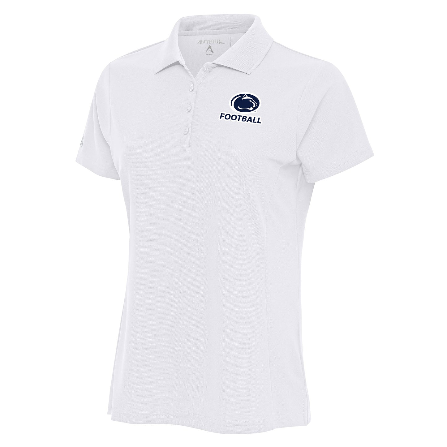 Women's Antigua  White Penn State Nittany Lions Football Legacy Pique Polo