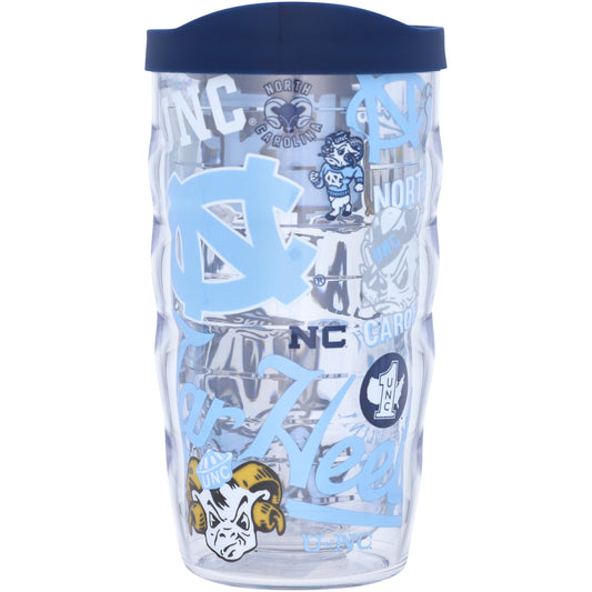 Tervis North Carolina Tar Heels 10oz. Allover Classic Wavy Tumbler