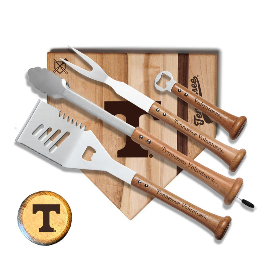 Baseball BBQ  Tennessee Volunteers 12" Grand Slam Combo Set