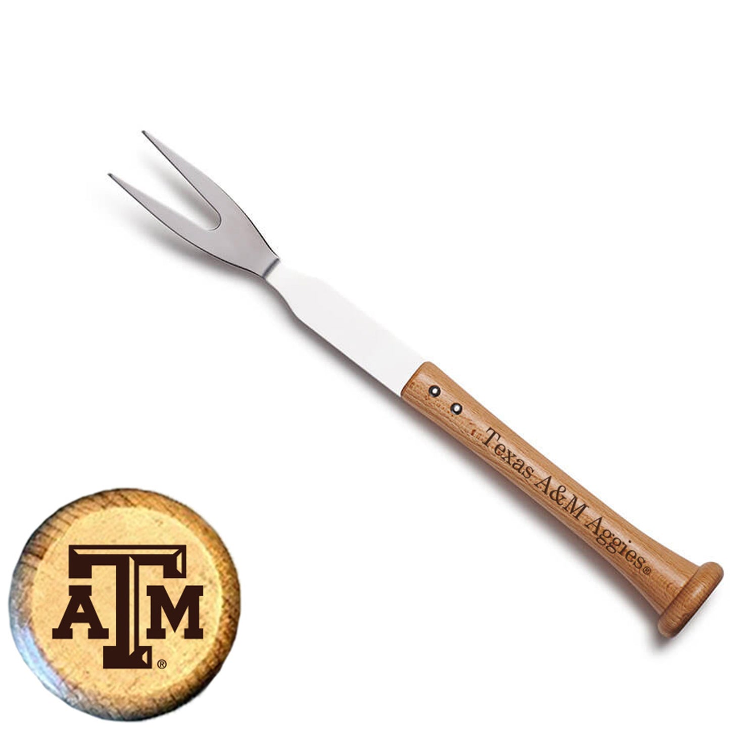 Baseball BBQ  Texas A&M Aggies Forkball Grilling Fork