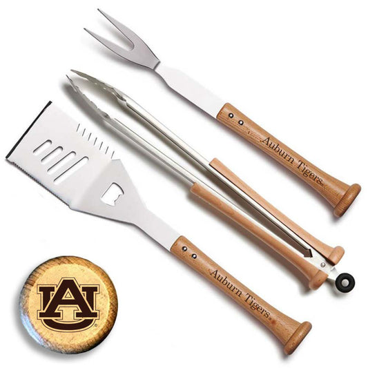 Baseball BBQ  Auburn Tigers Triple Play Combo Set