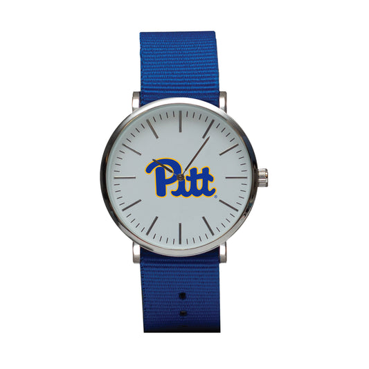 Royal Pitt Panthers Stitch Nylon Strap Watch