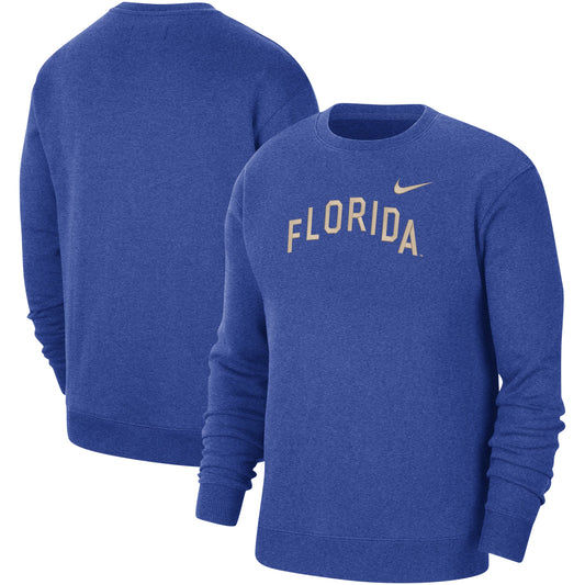 Men's Nike Royal Florida Gators Campus Pullover Sweatshirt