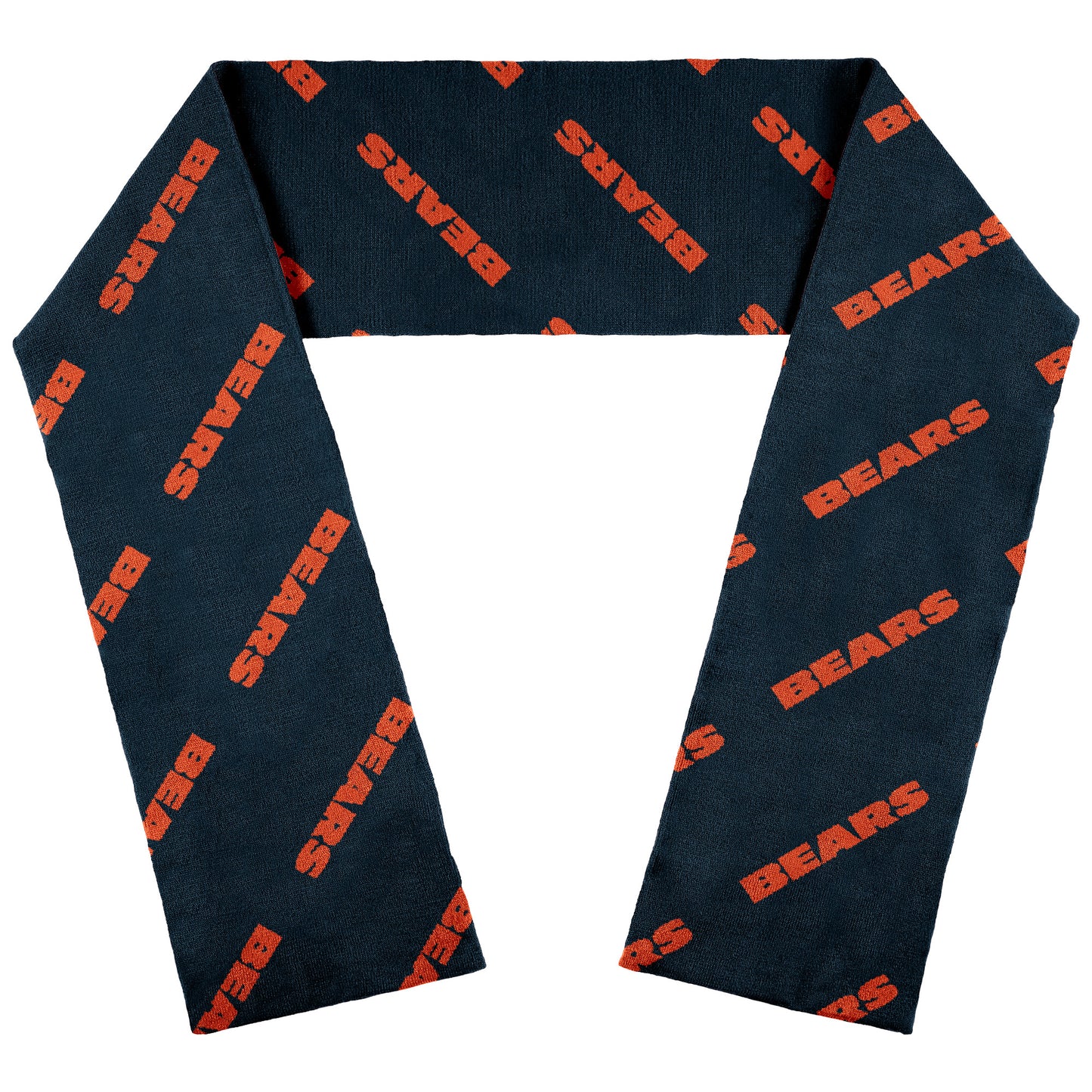 WEAR by Erin Andrews Chicago Bears Team Wordmark Scarf