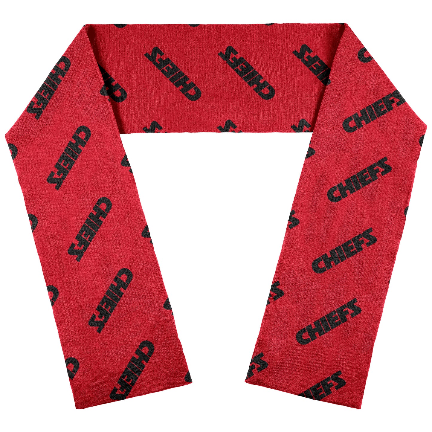 WEAR by Erin Andrews Kansas City Chiefs Team Wordmark Scarf