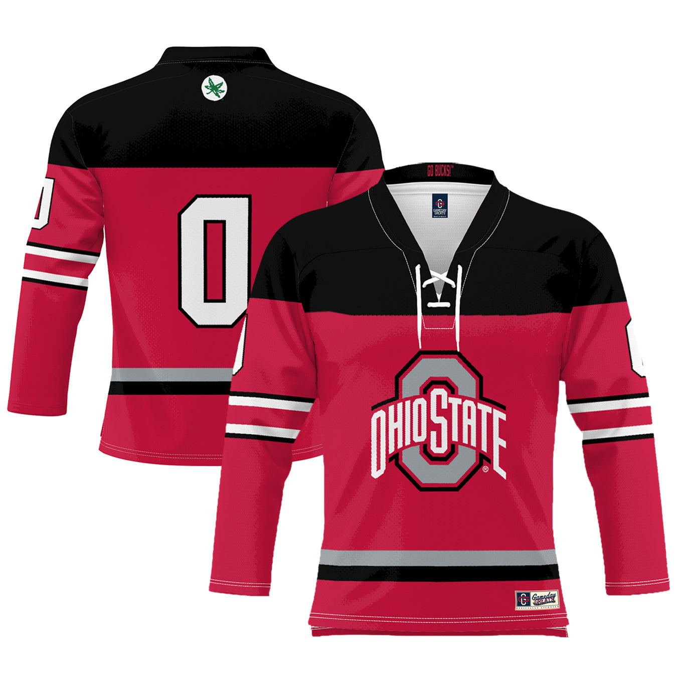 Youth GameDay Greats #0 Scarlet Ohio State Buckeyes Women's Hockey Jersey