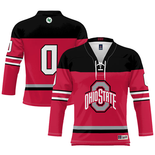 Youth GameDay Greats #0 Scarlet Ohio State Buckeyes Women's Hockey Jersey