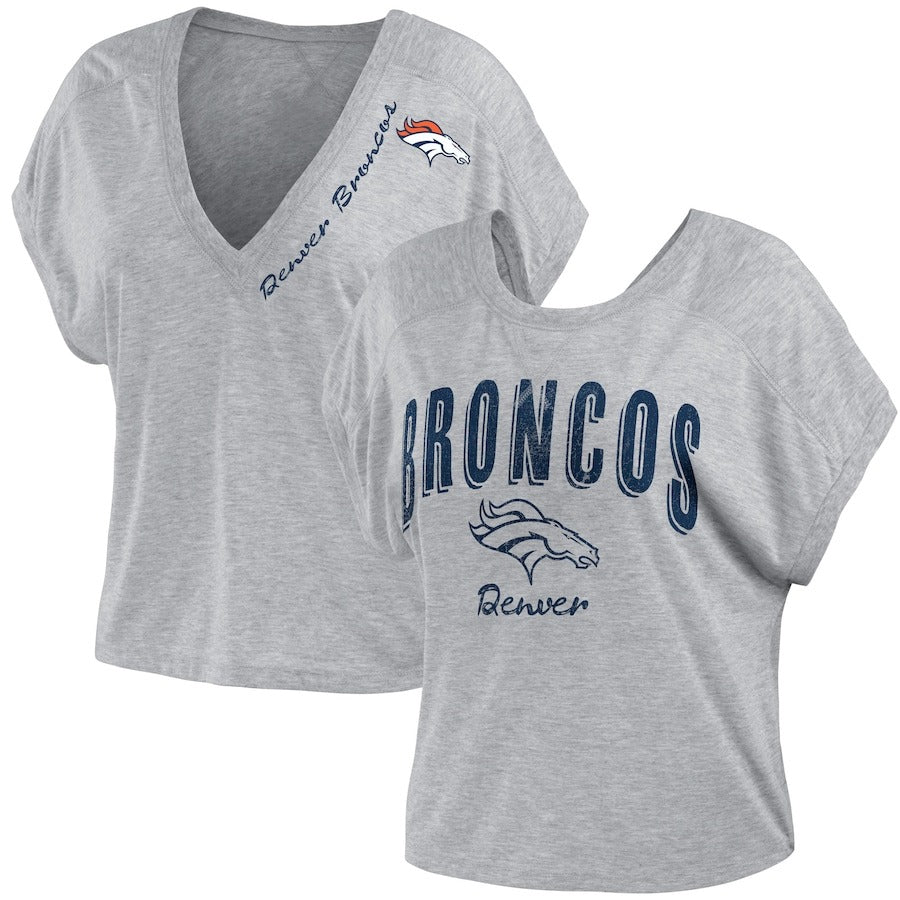 Denver Broncos WEAR by Erin Andrews Women's Reversible T-Shirt